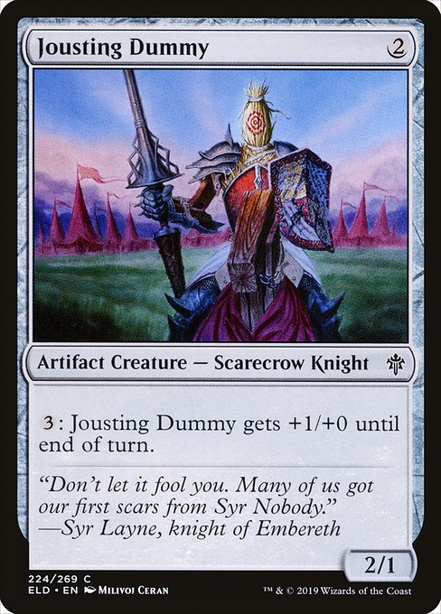 Jousting Dummy - Throne of Eldraine #224