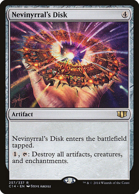 Nevinyrral's Disk - Commander 2014 #257