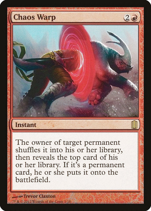 Chaos Warp - Commander's Arsenal #1