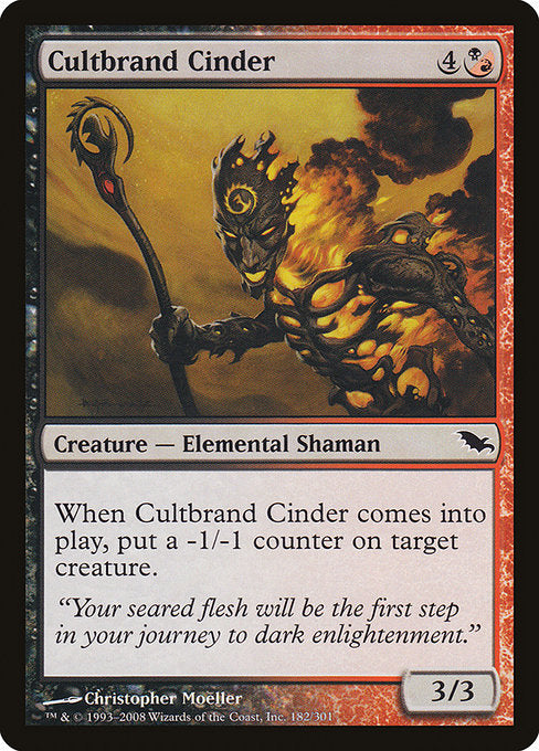 Cultbrand Cinder - Shadowmoor #182
