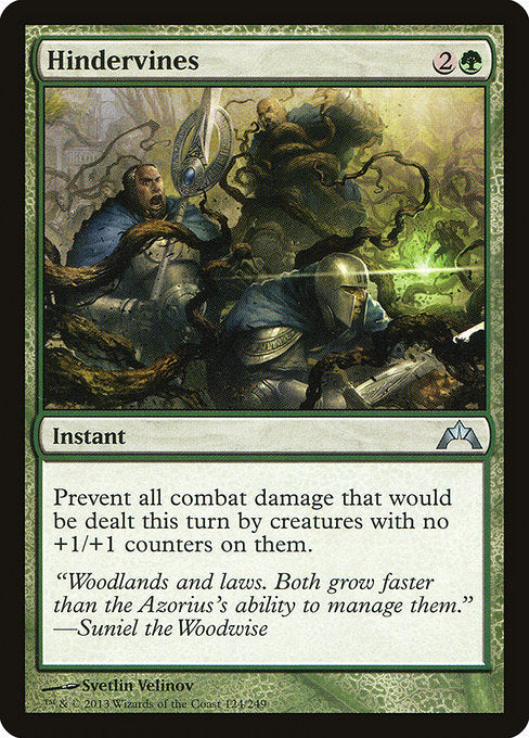 Hindervines - Gatecrash #124 Magic: The Gathering card image