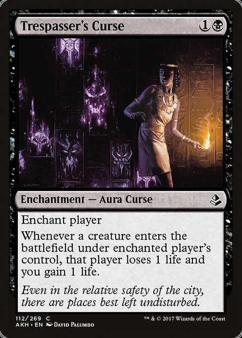 Trespasser's Curse - Amonkhet #112