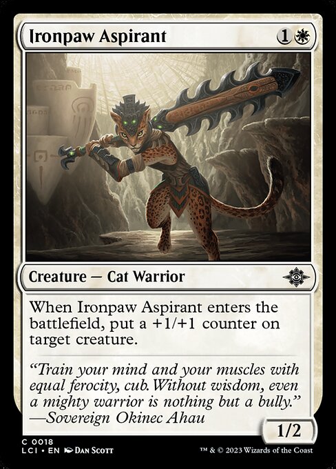 Ironpaw Aspirant - The Lost Caverns of Ixalan #18
