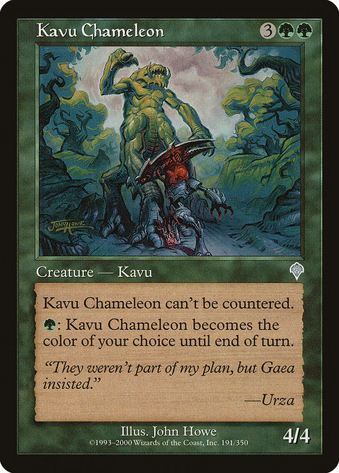 Kavu Chameleon - Invasion #191