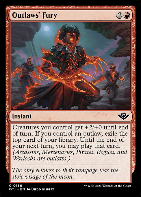 Outlaws' Fury Outlaws of Thunder Junction Magic: The Gathering card image