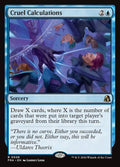 Cruel Calculations - Reality Fracture - Non-Foil