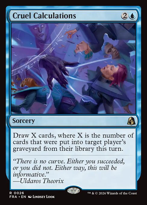 Cruel Calculations - Reality Fracture - Non-Foil