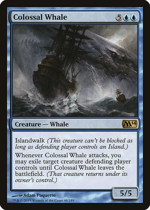 Colossal Whale - Magic 2014 #48
