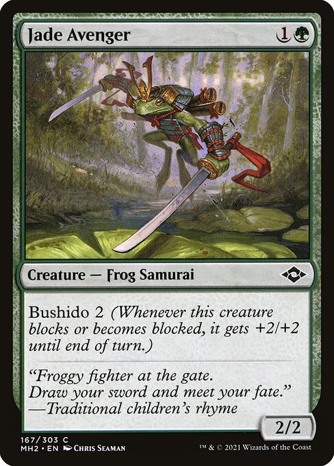 Jade Avenger - Modern Horizons 2 #167 Magic: The Gathering card image