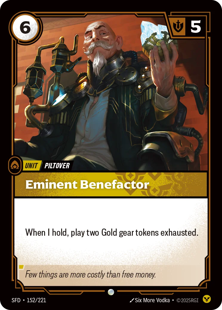 Eminent Benefactor Riftbound card image