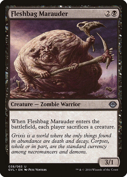 Fleshbag Marauder - Duel Decks Anthology: Garruk vs. Liliana #38