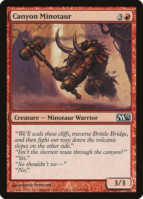 Canyon Minotaur - Magic 2013 #122