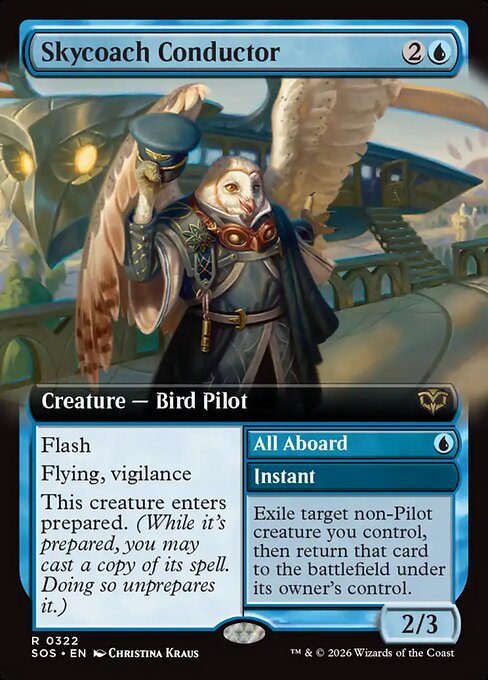 Skycoach Conductor // All Aboard - Secrets of Strixhaven #322