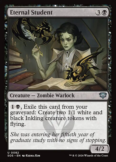 Eternal Student Secrets of Strixhaven Magic: The Gathering card image