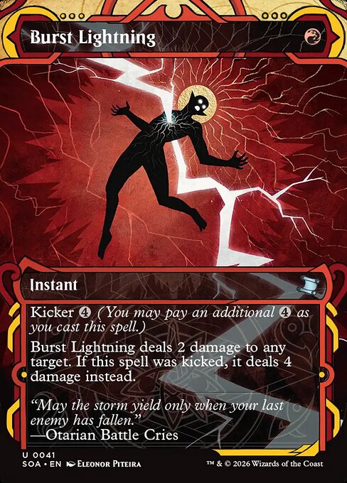 Burst Lightning - Secrets of Strixhaven Mystical Archive #41