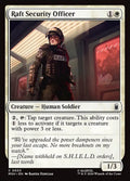 Raft Security Officer Marvel Super Heroes Magic: The Gathering card image