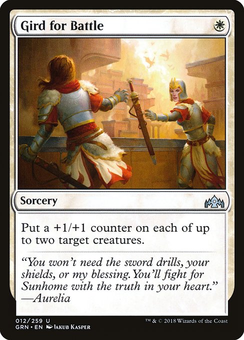 Gird for Battle - Guilds of Ravnica #12