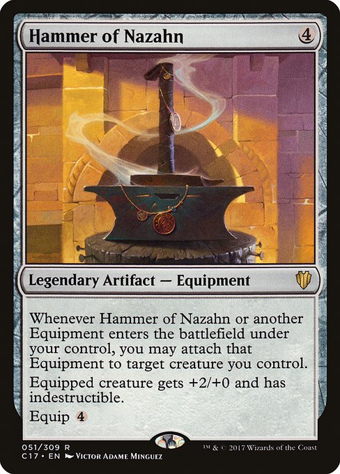 Hammer of Nazahn - Commander 2017 #51