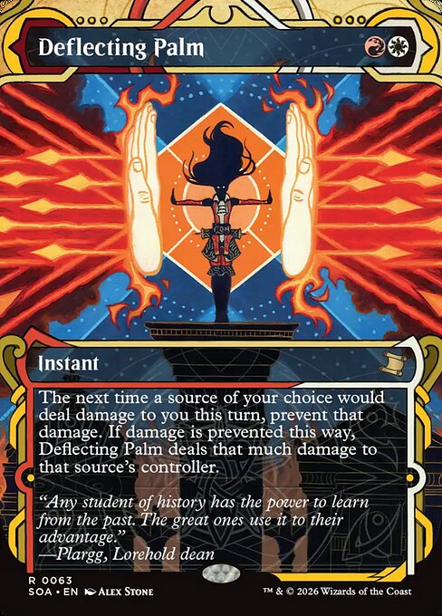 Deflecting Palm - Secrets of Strixhaven Mystical Archive #63