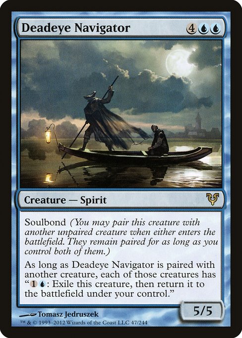 Deadeye Navigator - Avacyn Restored #47 Magic: The Gathering card image
