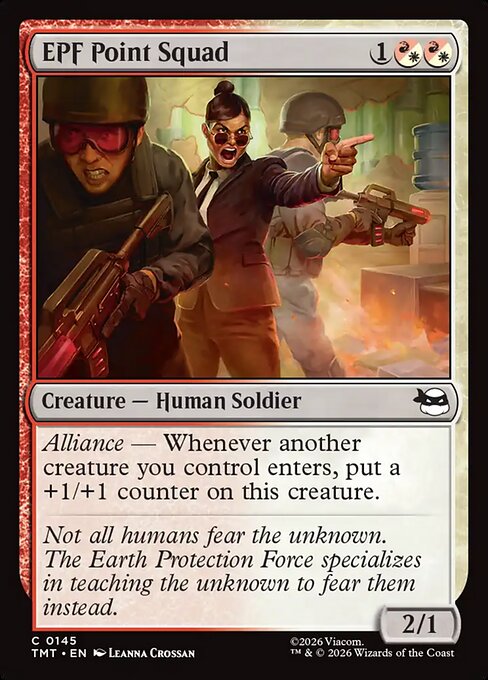 EPF Point Squad Teenage Mutant Ninja Turtles Magic: The Gathering card image