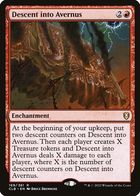 Descent into Avernus Commander Legends: Battle for Baldur's Gate Magic: The Gathering card image