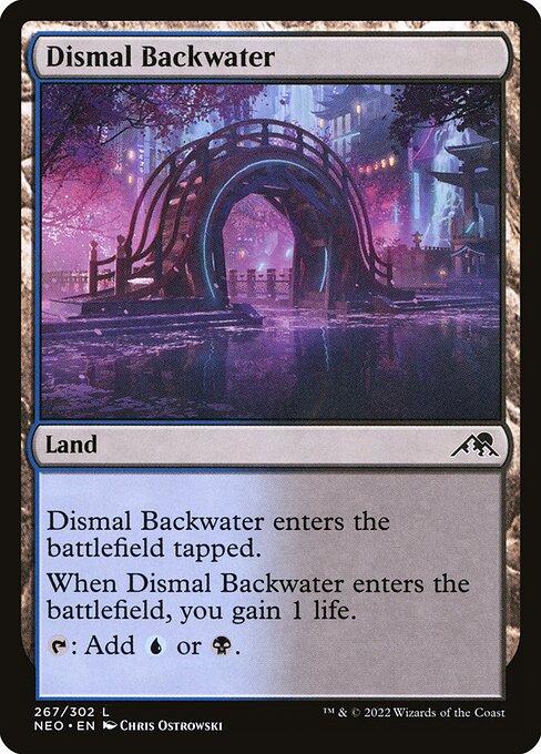 Dismal Backwater - Kamigawa: Neon Dynasty #267