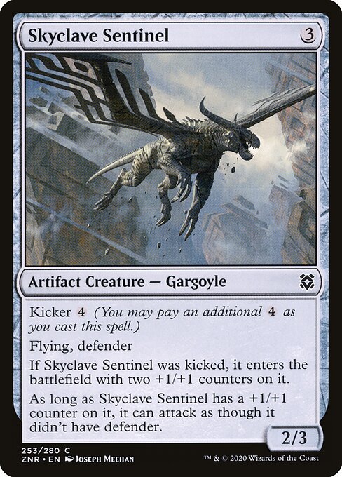 Skyclave Sentinel Zendikar Rising Magic: The Gathering card image