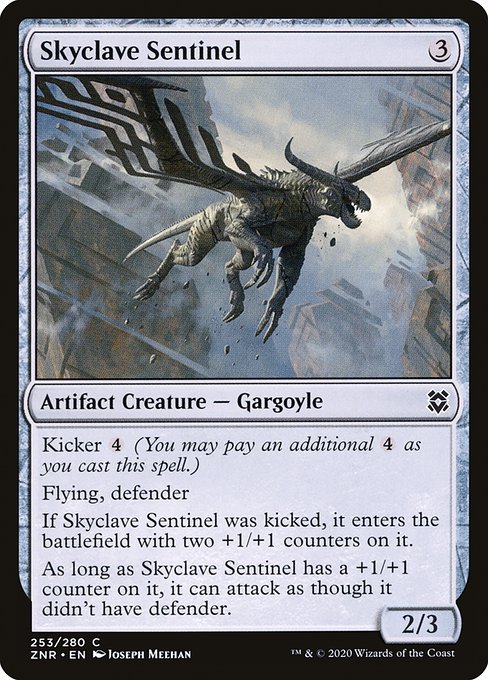 Skyclave Sentinel - Zendikar Rising #253 Magic: The Gathering card image