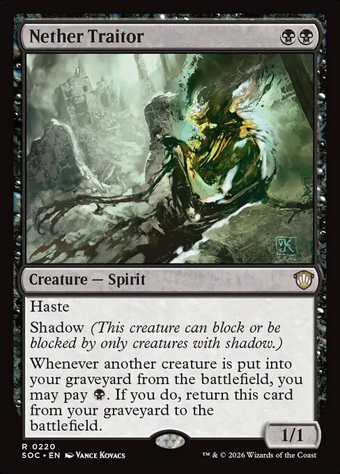 Nether Traitor - Secrets of Strixhaven Commander #220