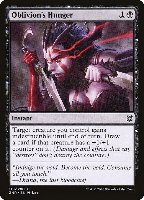 Oblivion's Hunger - Zendikar Rising #119