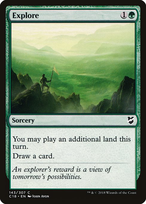 Explore - Commander 2018 #143