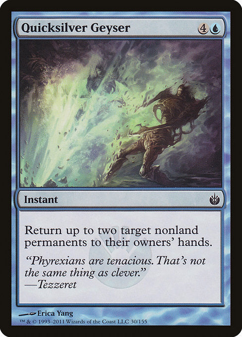 Quicksilver Geyser - Mirrodin Besieged #30