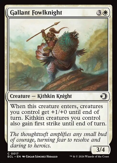 Gallant Fowlknight - Lorwyn Eclipsed #17