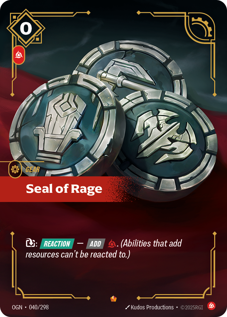 Seal of Rage Riftbound card image