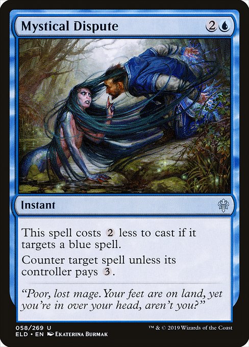 Mystical Dispute - Throne of Eldraine #58