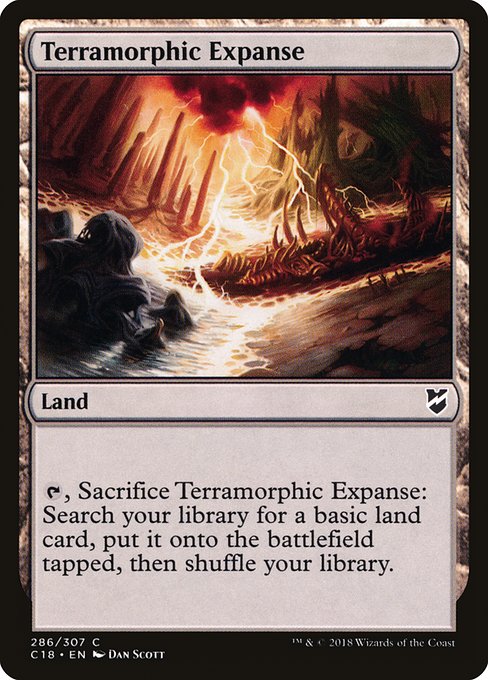 Terramorphic Expanse - Commander 2018 #286