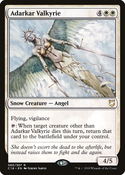 Adarkar Valkyrie - Commander 2018 #60