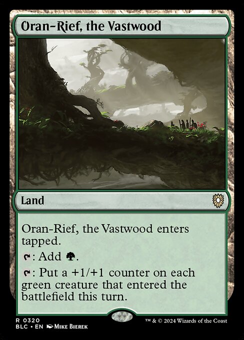 Oran-Rief, the Vastwood - Bloomburrow Commander #320