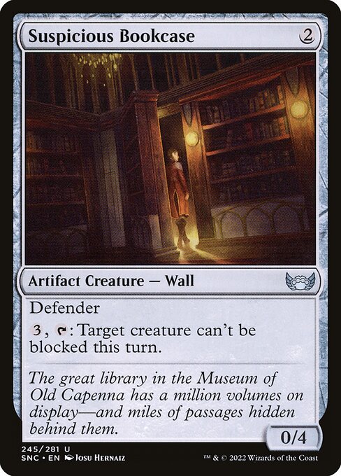 Suspicious Bookcase - Streets of New Capenna #245