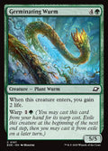 Germinating Wurm Edge of Eternities Magic: The Gathering card image