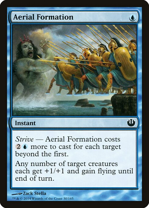 Aerial Formation Journey into Nyx Magic: The Gathering card image