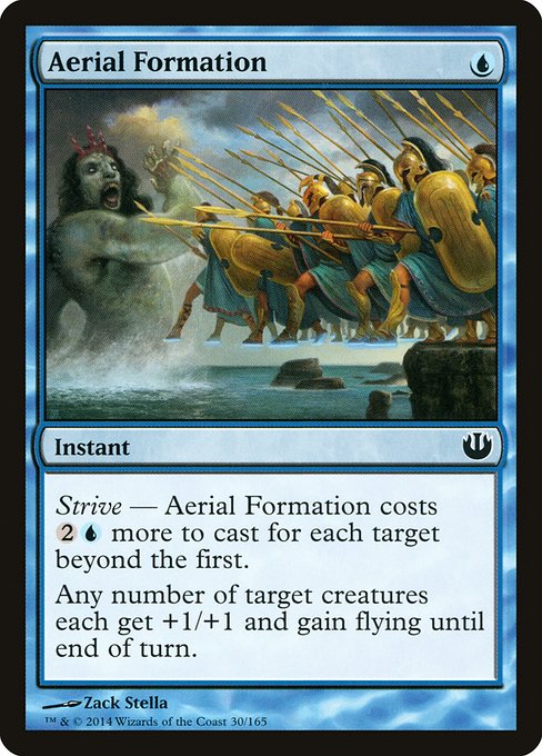 Aerial Formation - Journey into Nyx #30 Magic: The Gathering card image