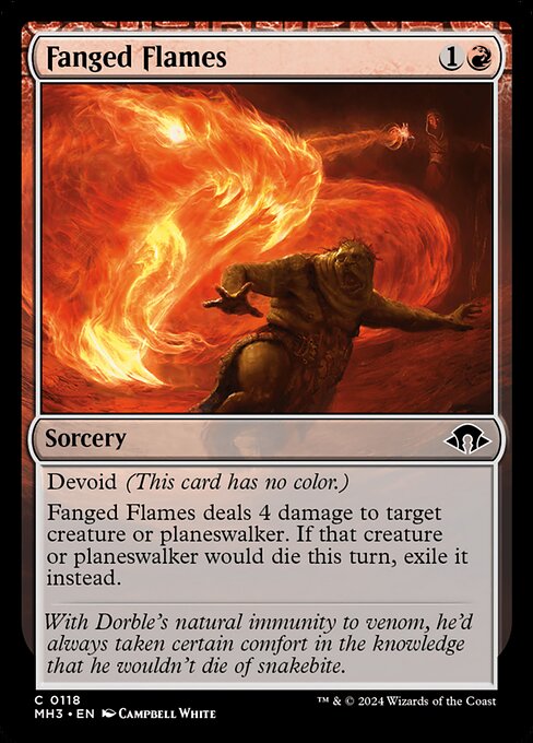 Fanged Flames - Modern Horizons 3 #118