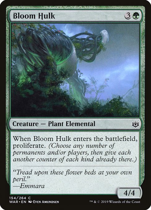 Bloom Hulk - War of the Spark #154