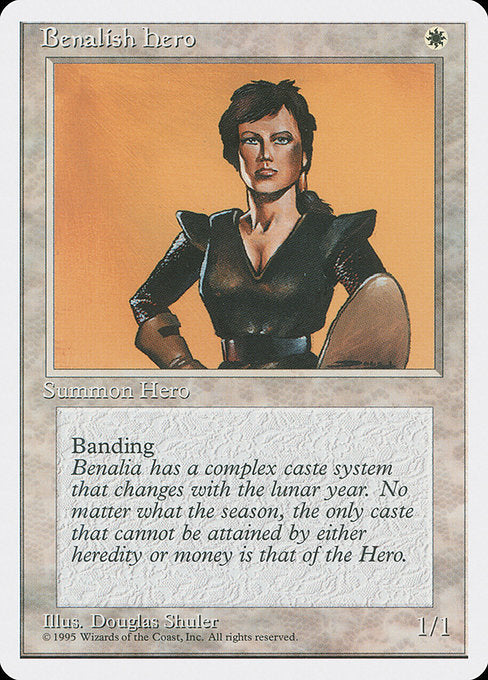 Benalish Hero - Fourth Edition #7