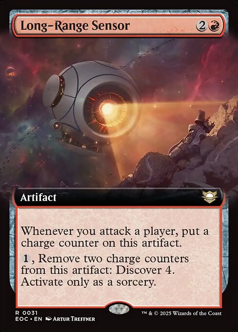 Long-Range Sensor - Edge of Eternities Commander #31 - Near Mint - Non-Foil