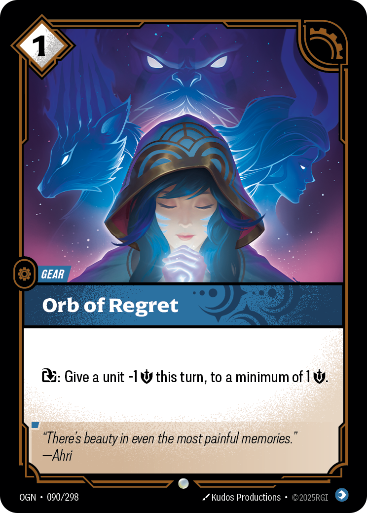 Orb of Regret Riftbound card image