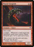 Plated Geopede - Zendikar #141