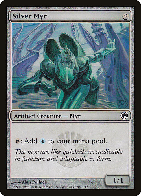 Silver Myr - Scars of Mirrodin #202